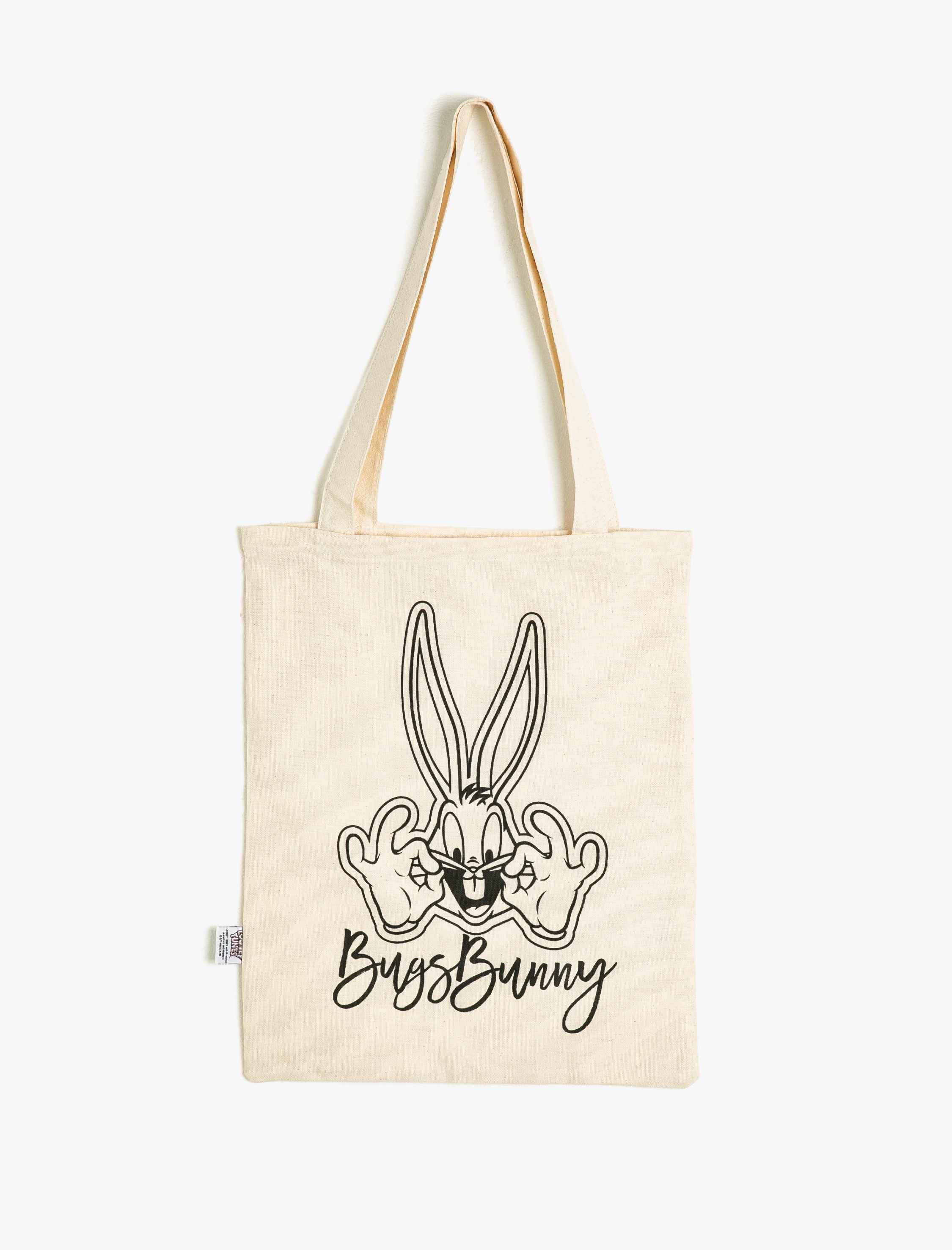  Kadın Bugs Bunny Lisanslı Bez Çanta