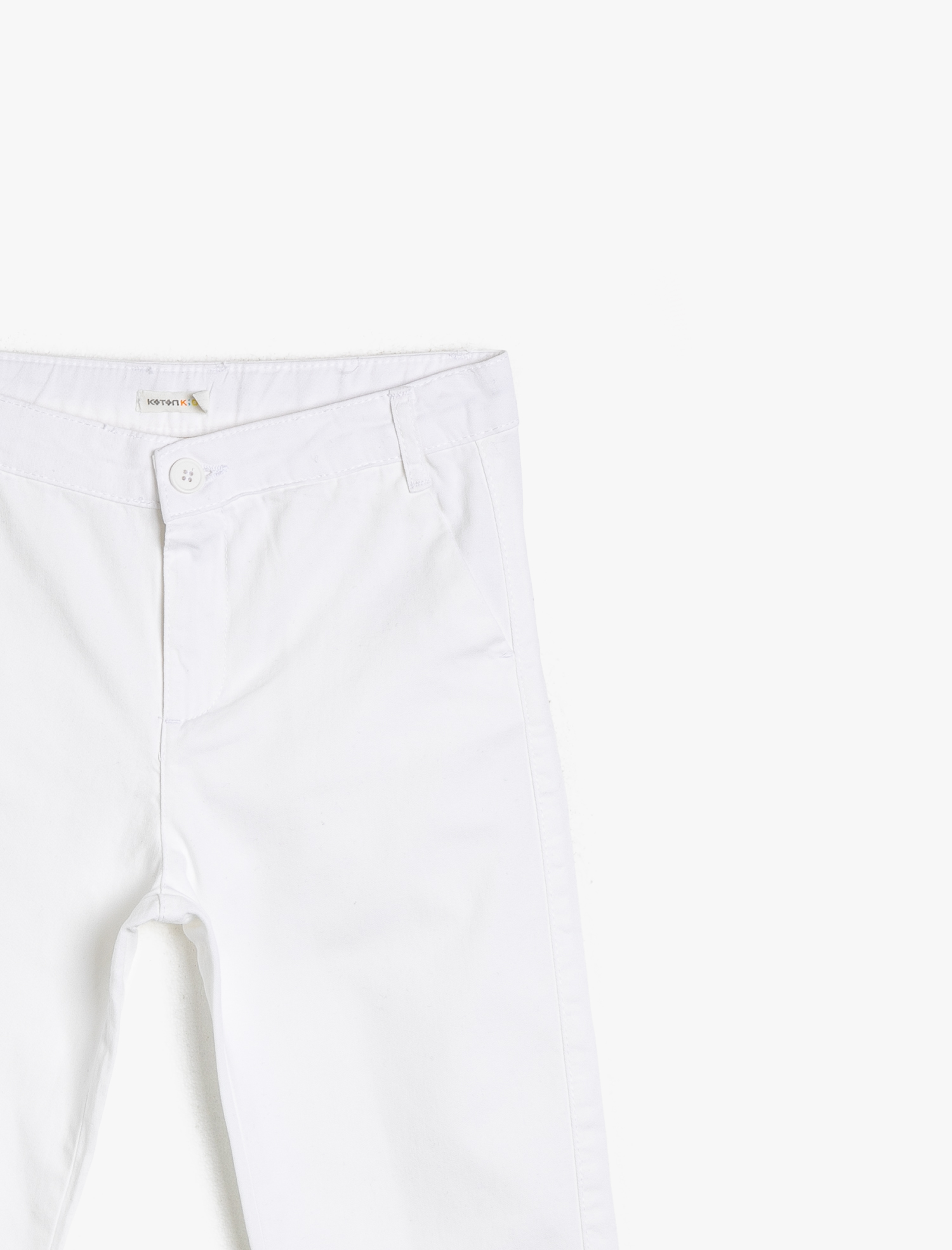  Erkek Çocuk Basic Chino Kesim Pamuklu Pantolon