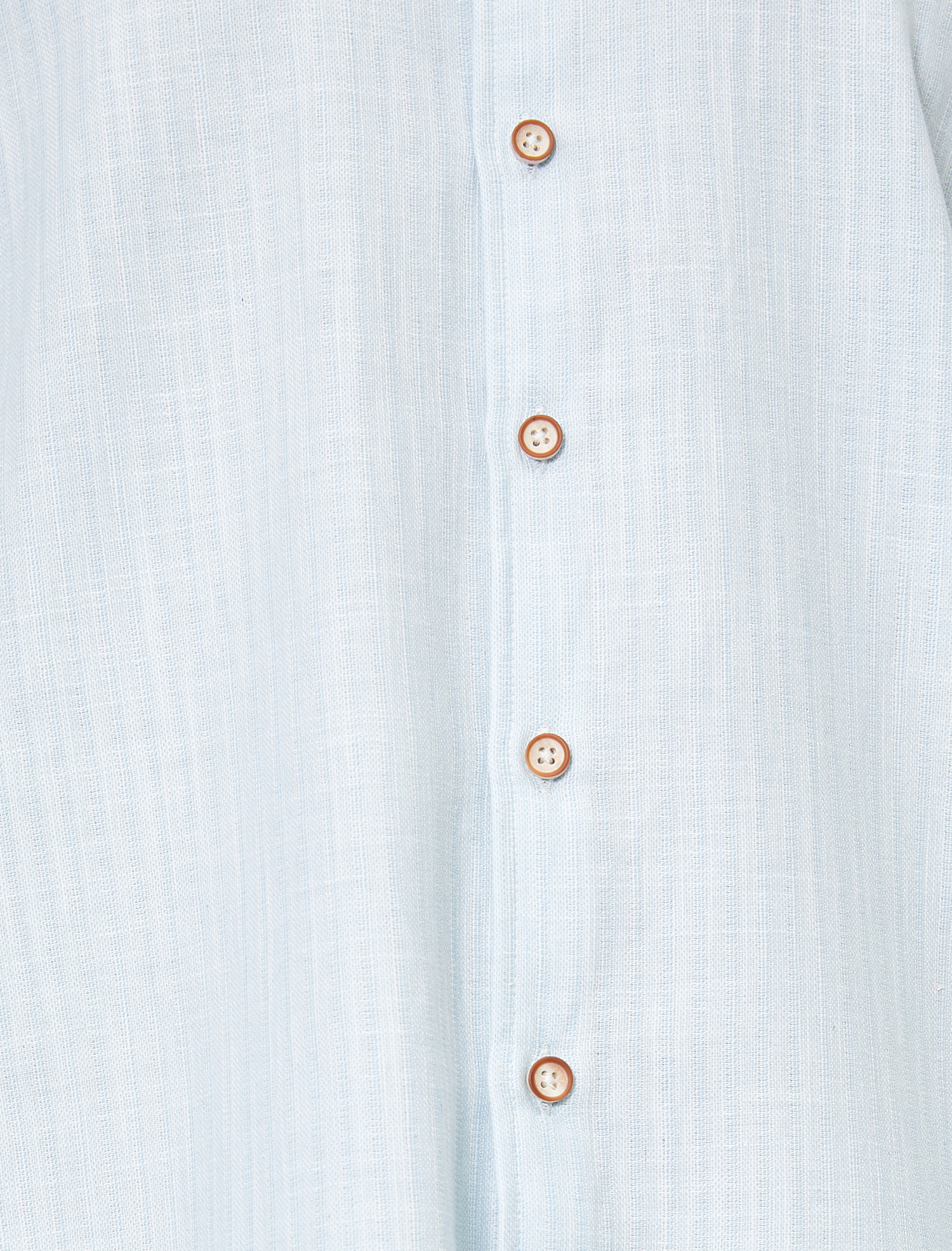   Apoletli Çizgili Desenli Pamuklu Regular Fit Casual Gömlek