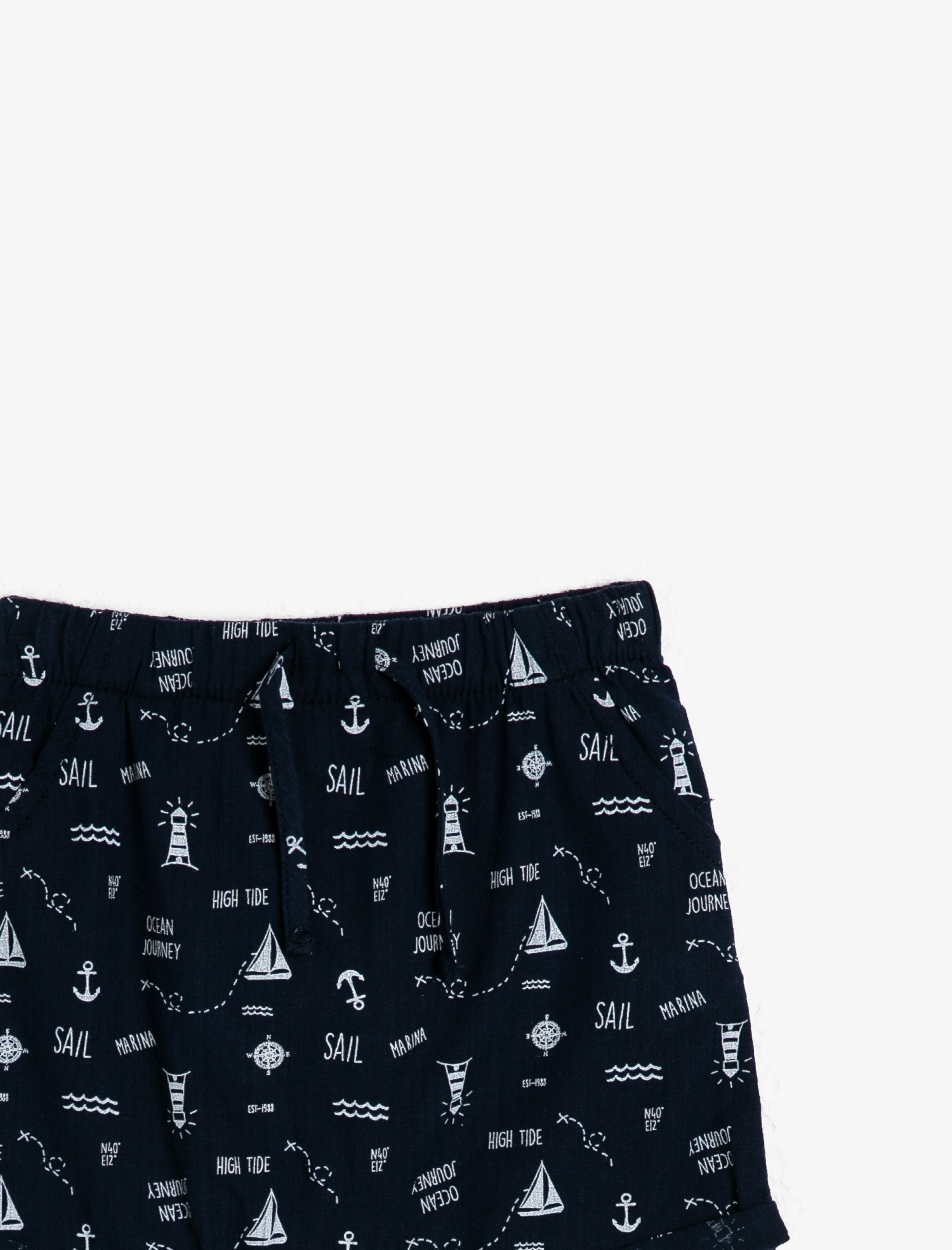  Erkek Bebek Baskılı Şort