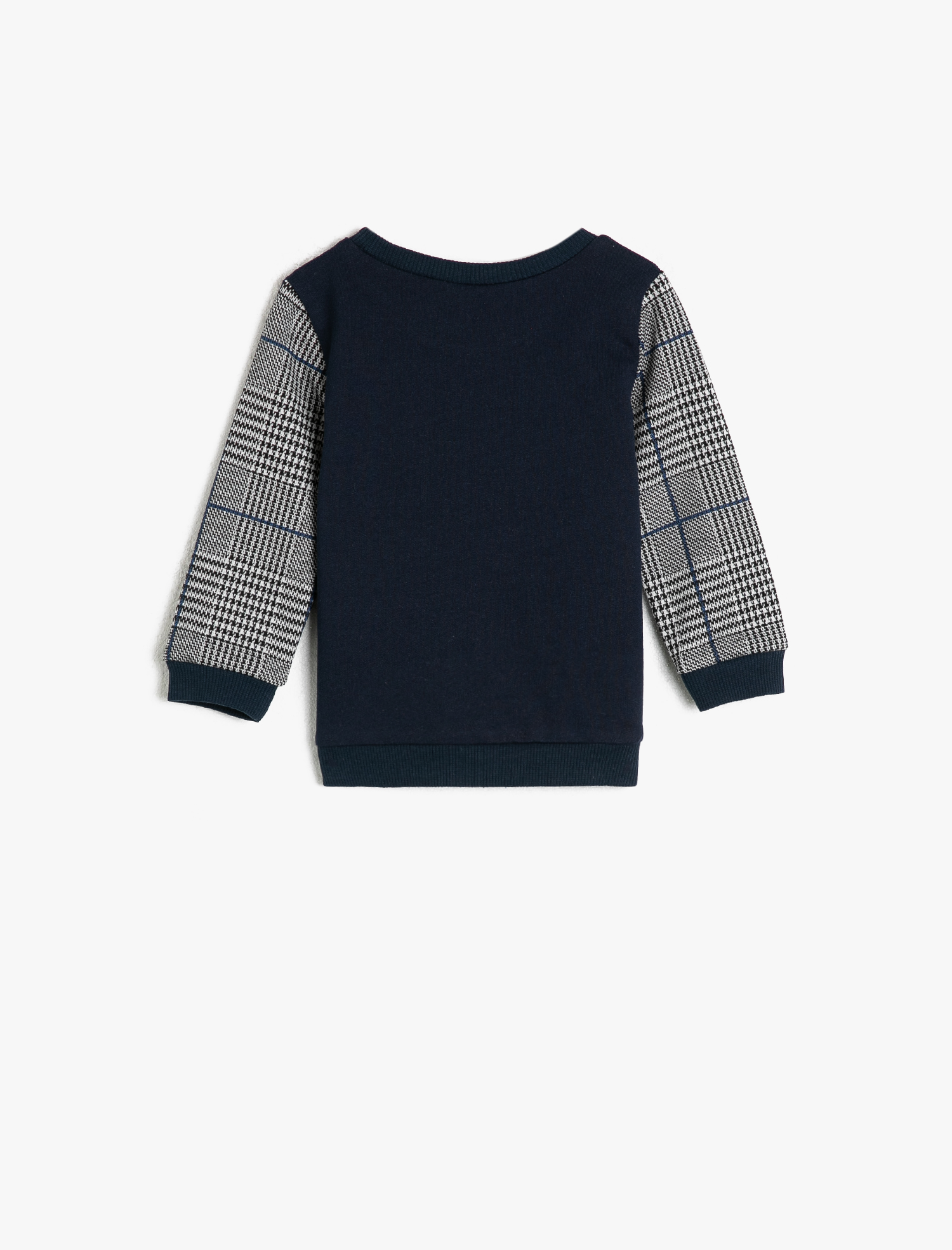Erkek Bebek Pul Detaylı Sweatshirt