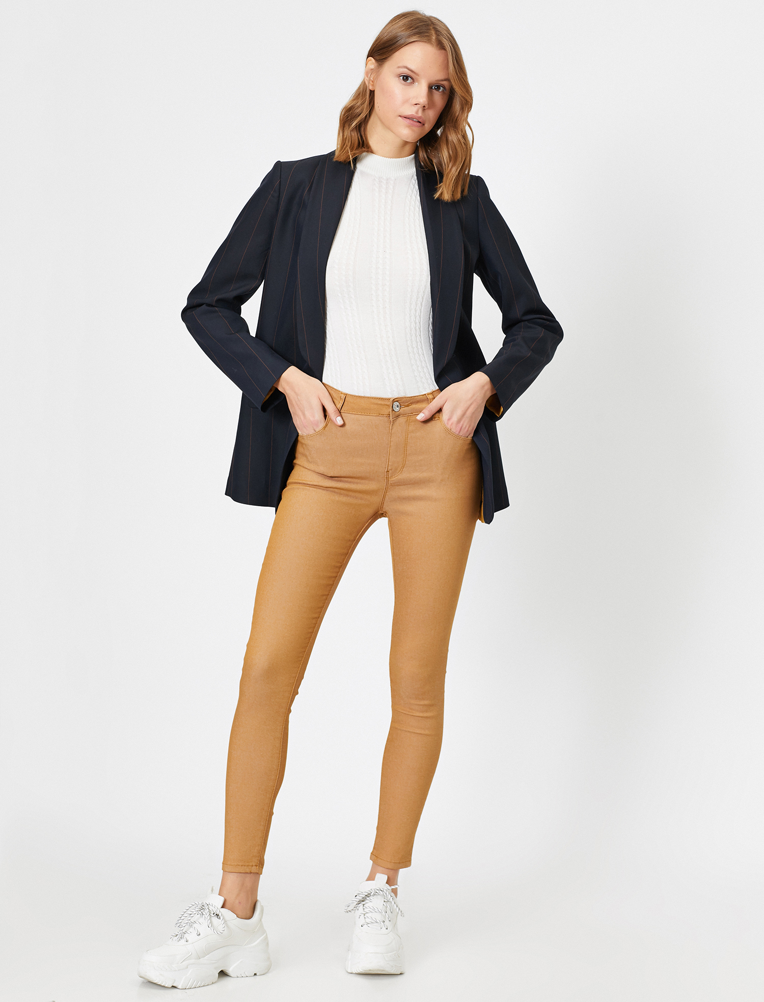   Cep Detaylı Pantolon