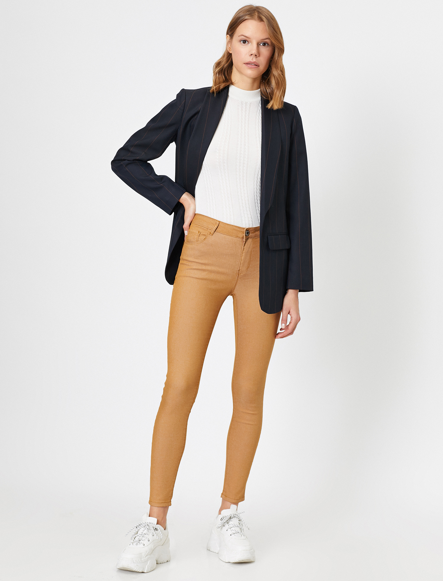   Cep Detaylı Pantolon