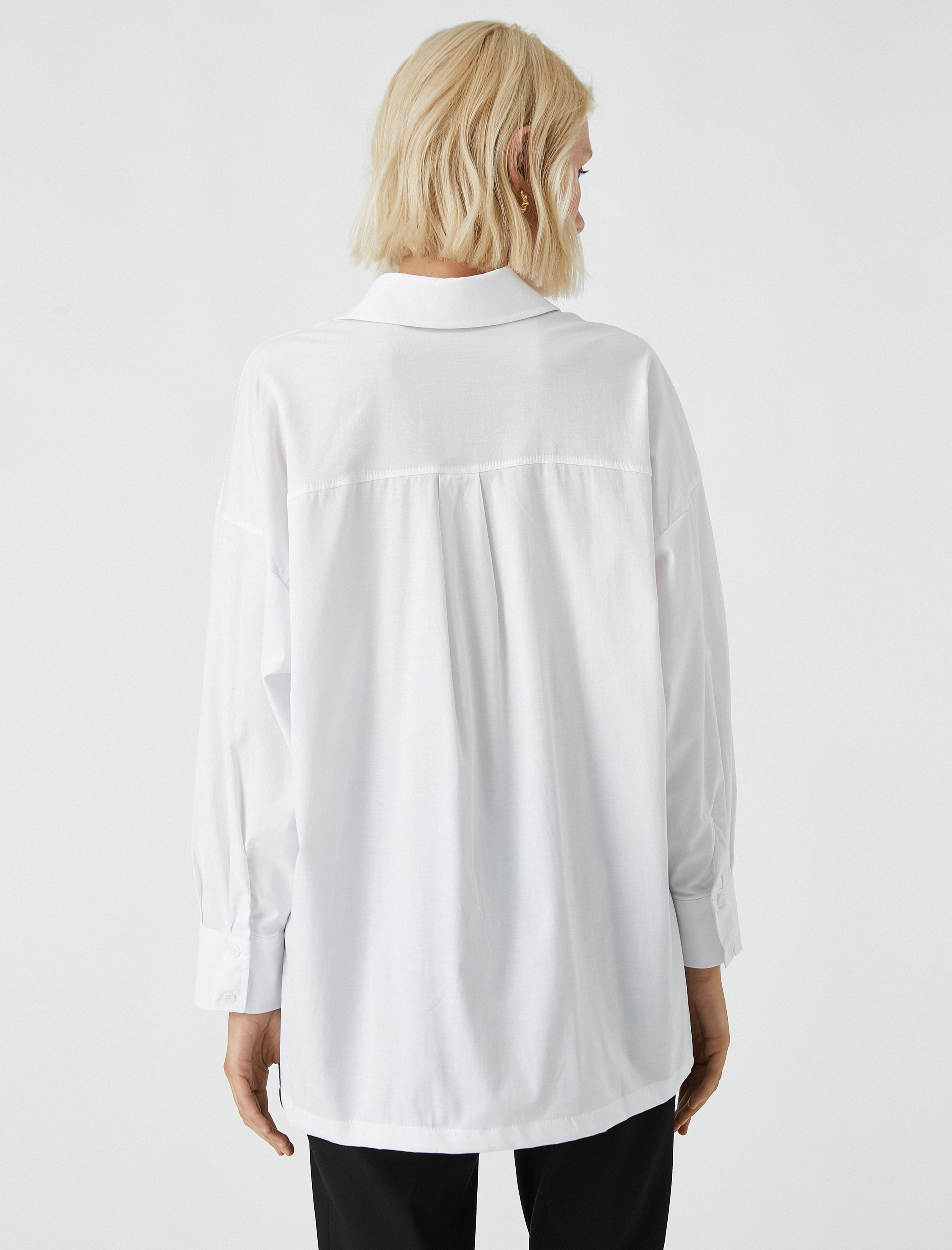   Oversize Basic Gömlek