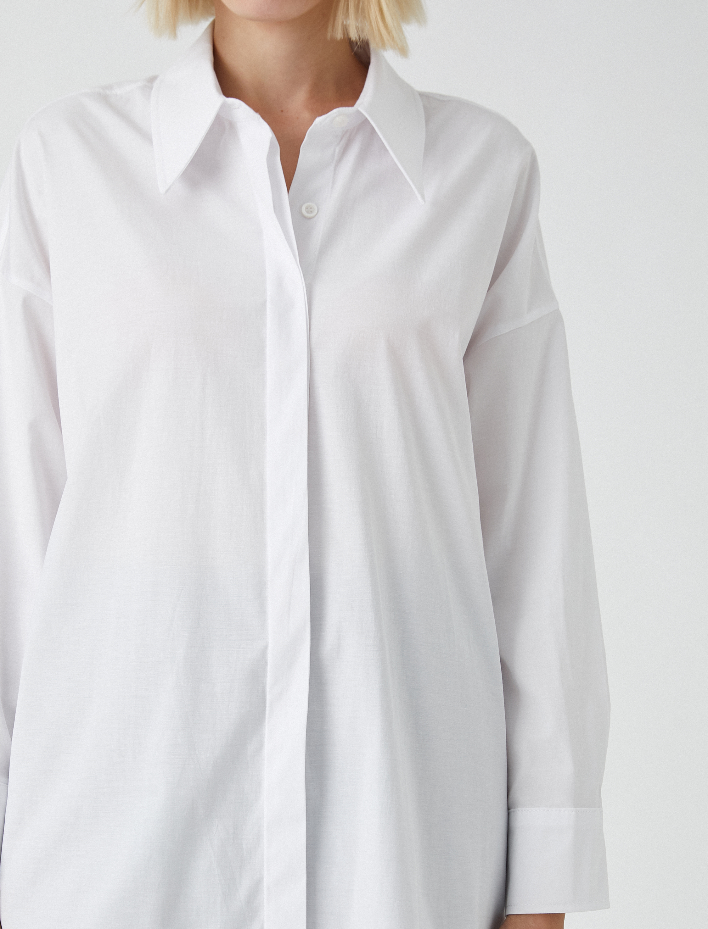   Oversize Basic Gömlek