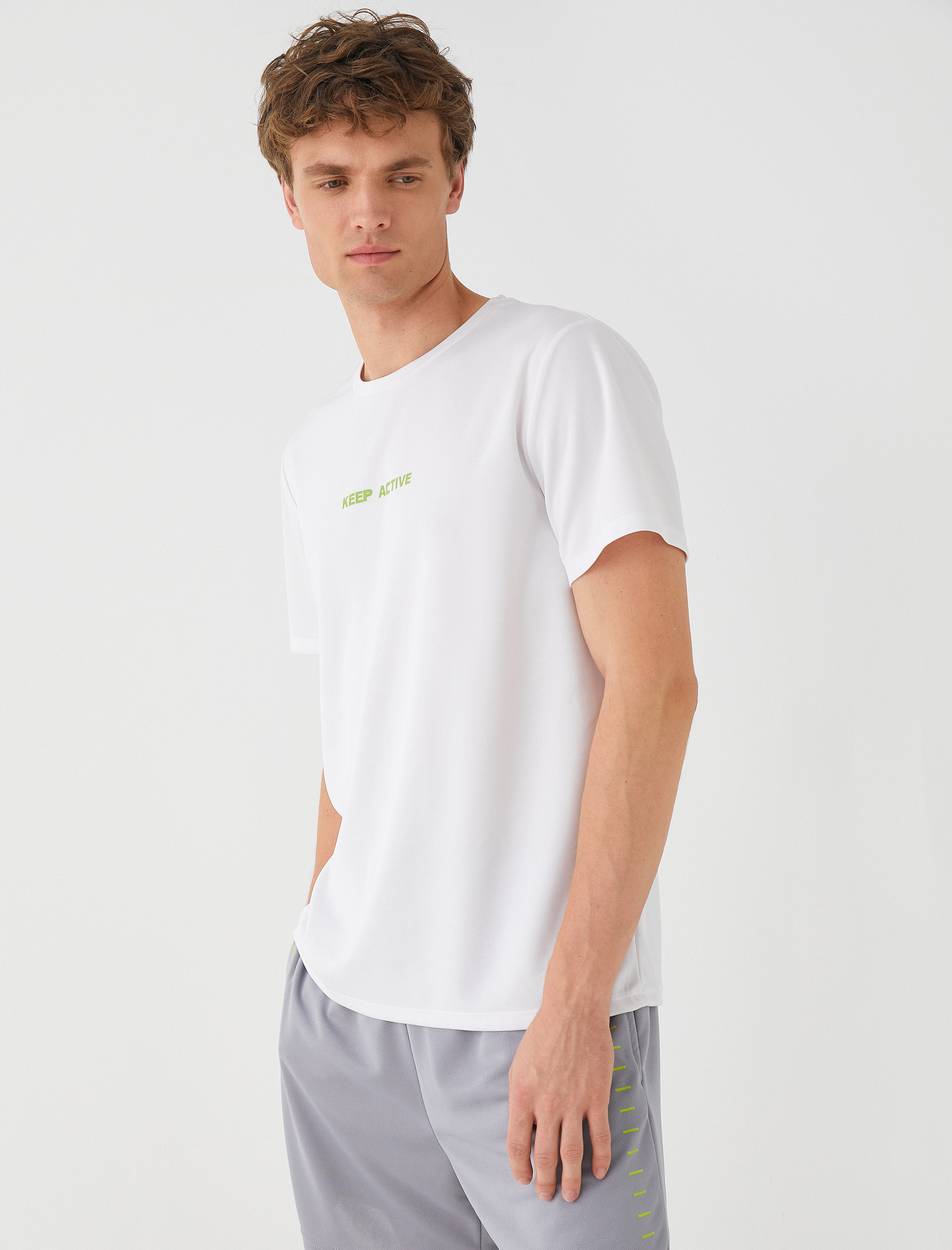   Baskılı Spor Şort