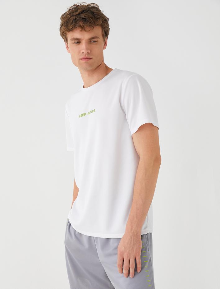  Baskılı Spor Şort