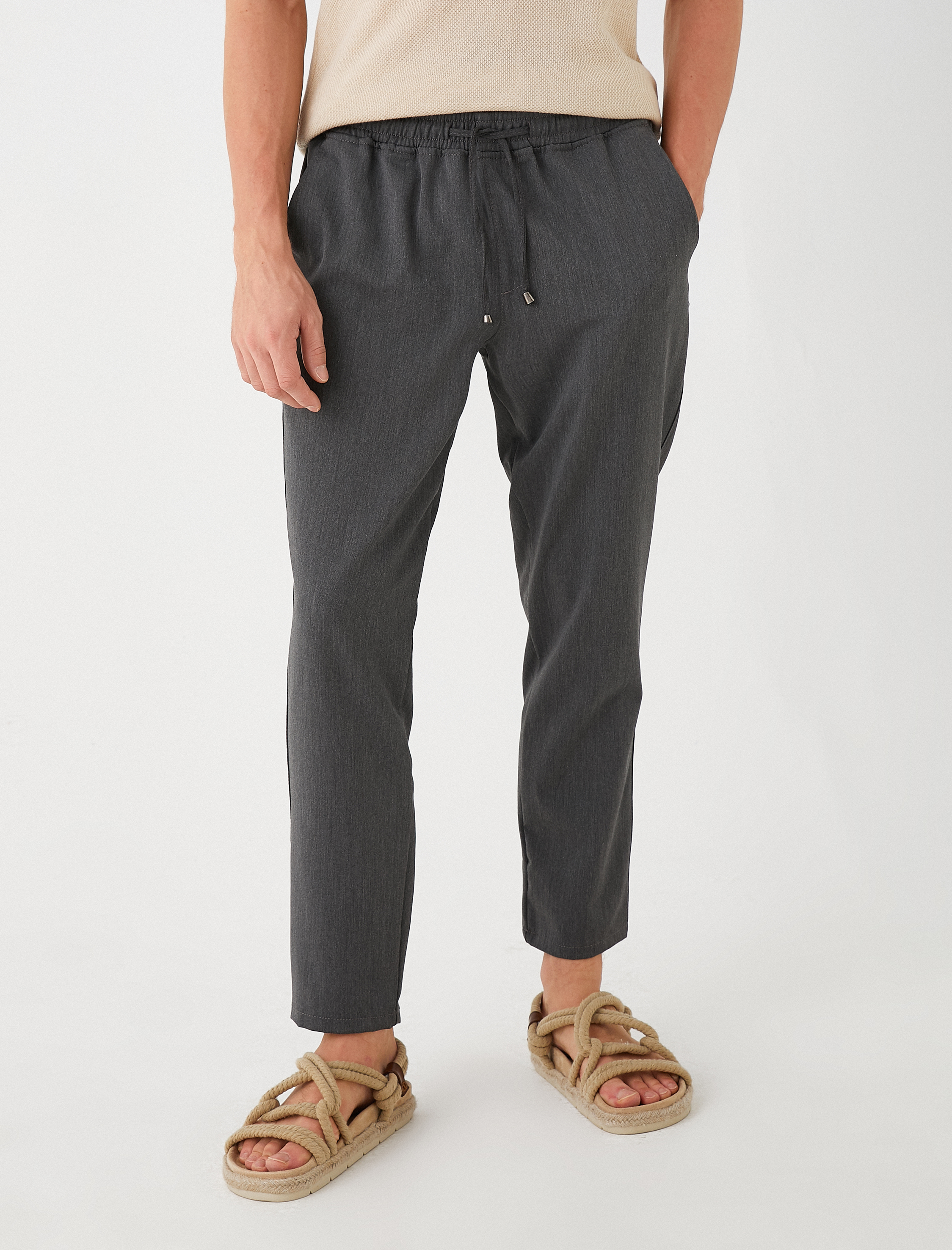   Slim Fit Basic Chino Pantolon