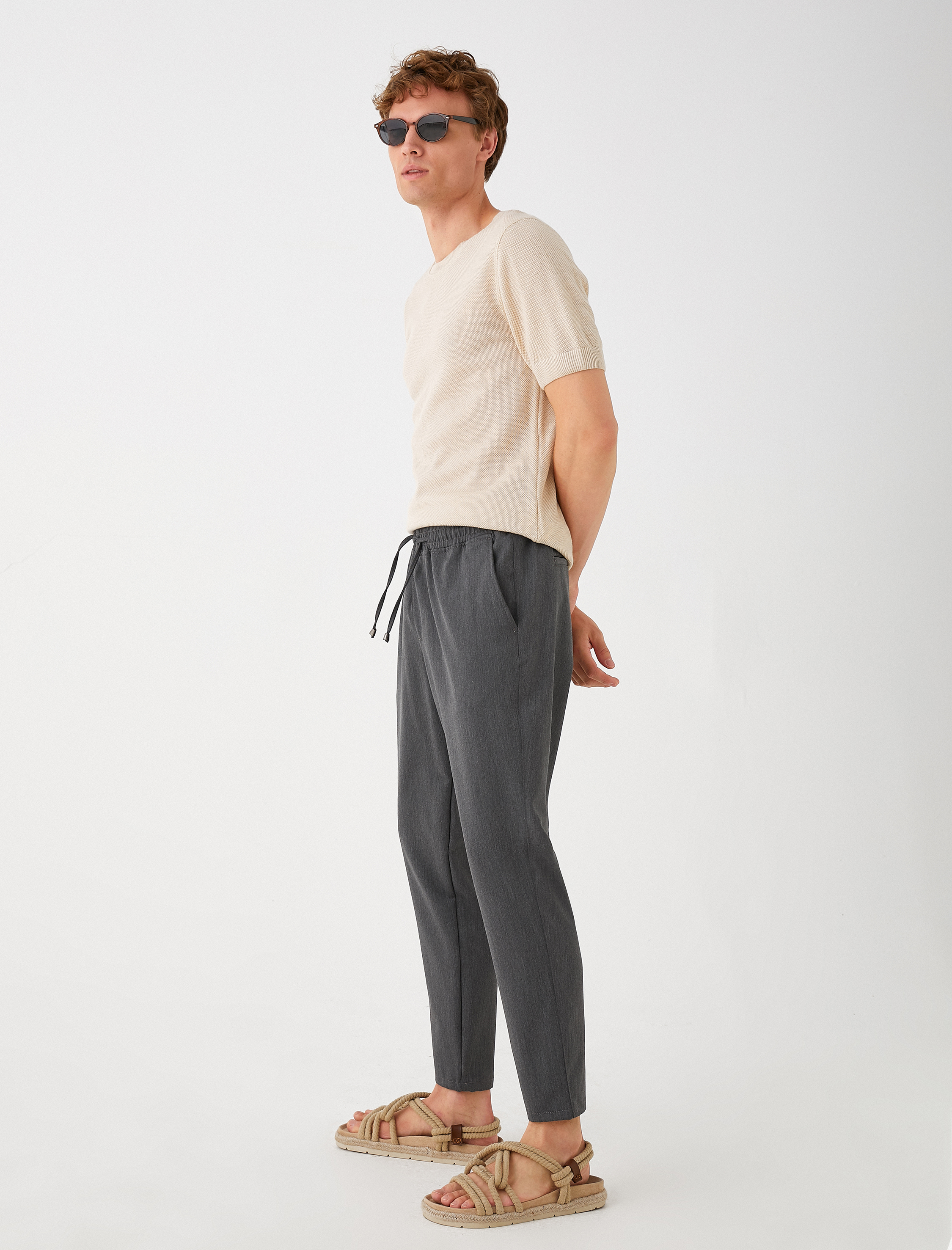   Slim Fit Basic Chino Pantolon