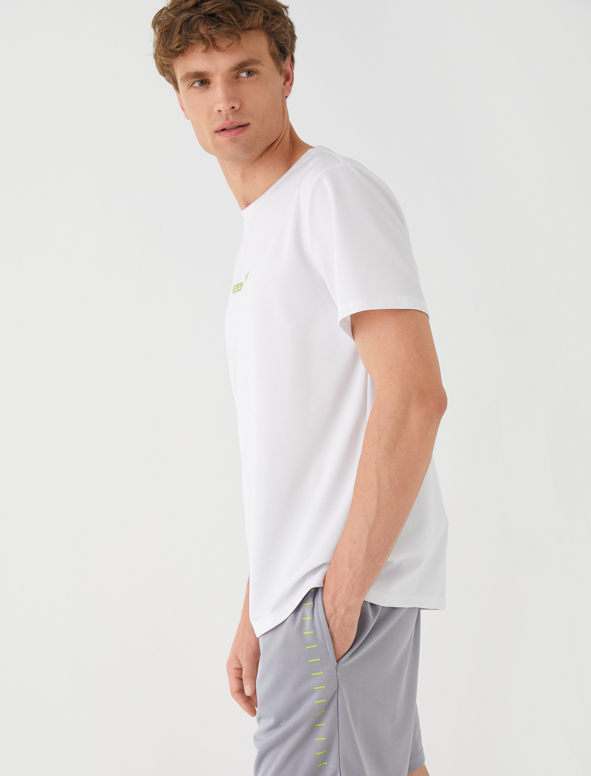   Baskılı Spor Şort