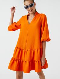 Oversize Katlı Elbise