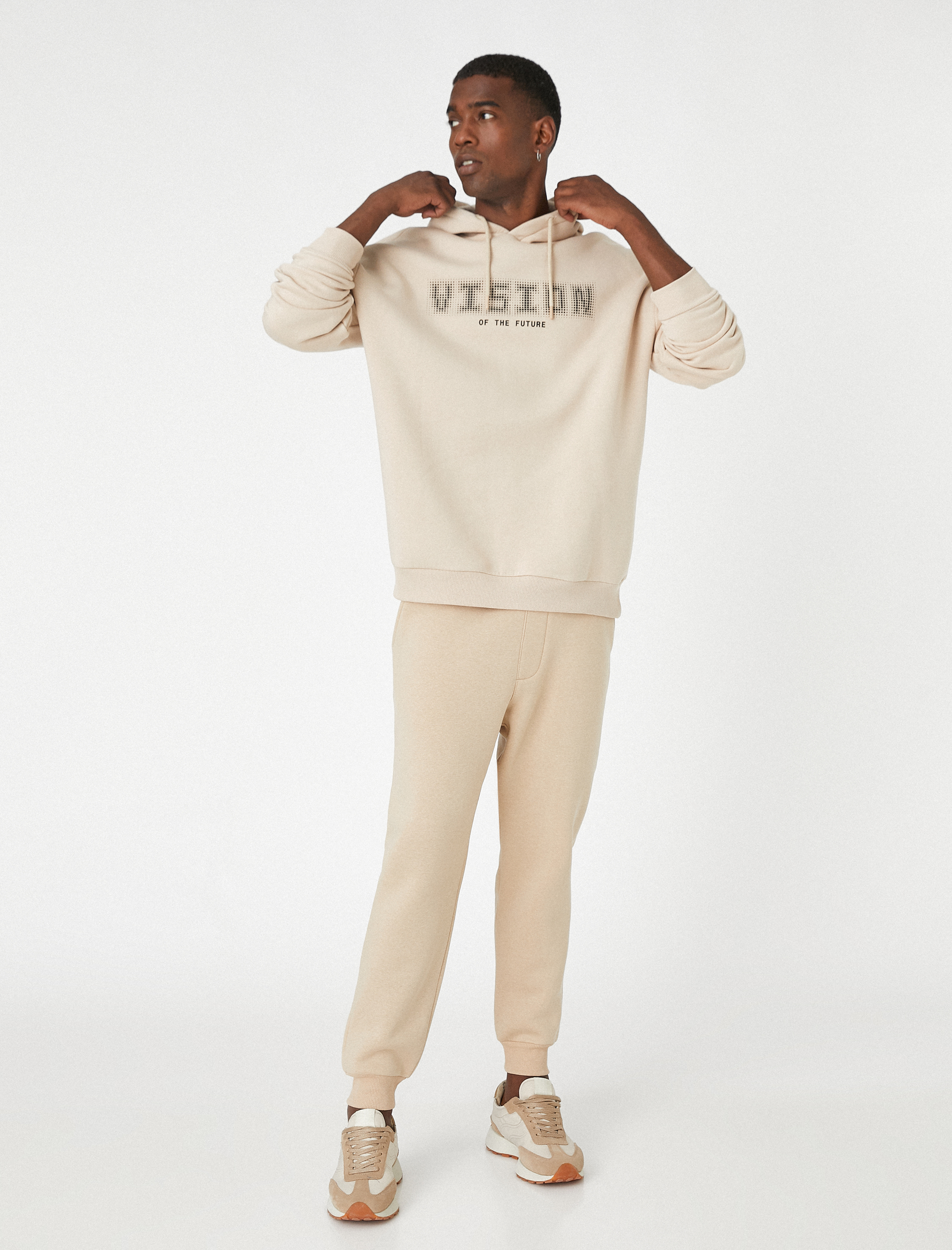   Basic Jogger Eşofman Altı Beli Bağcıklı Cepli