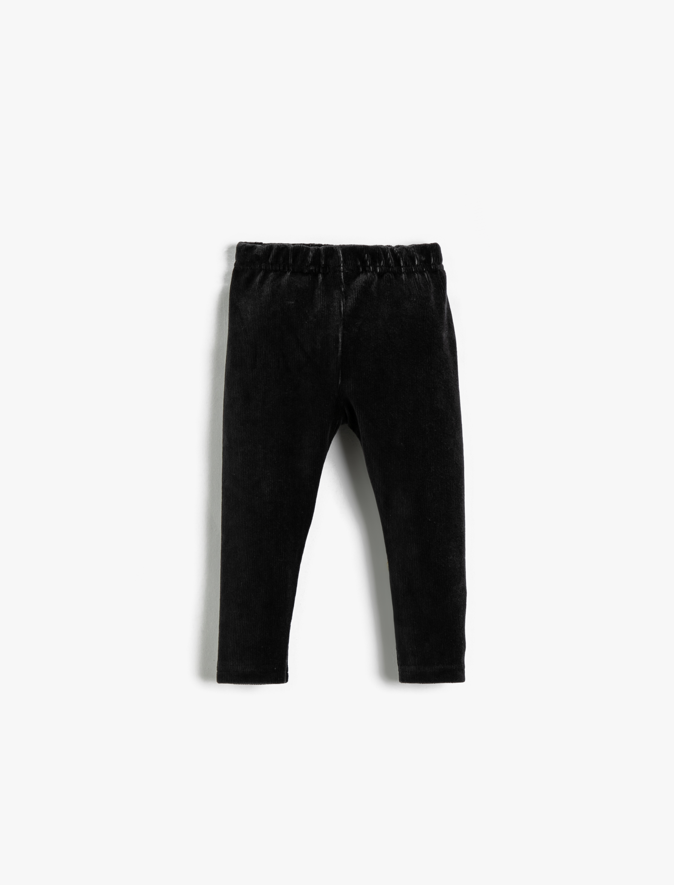  Kız Bebek Basic Ribanalı Tayt Beli Lastikli