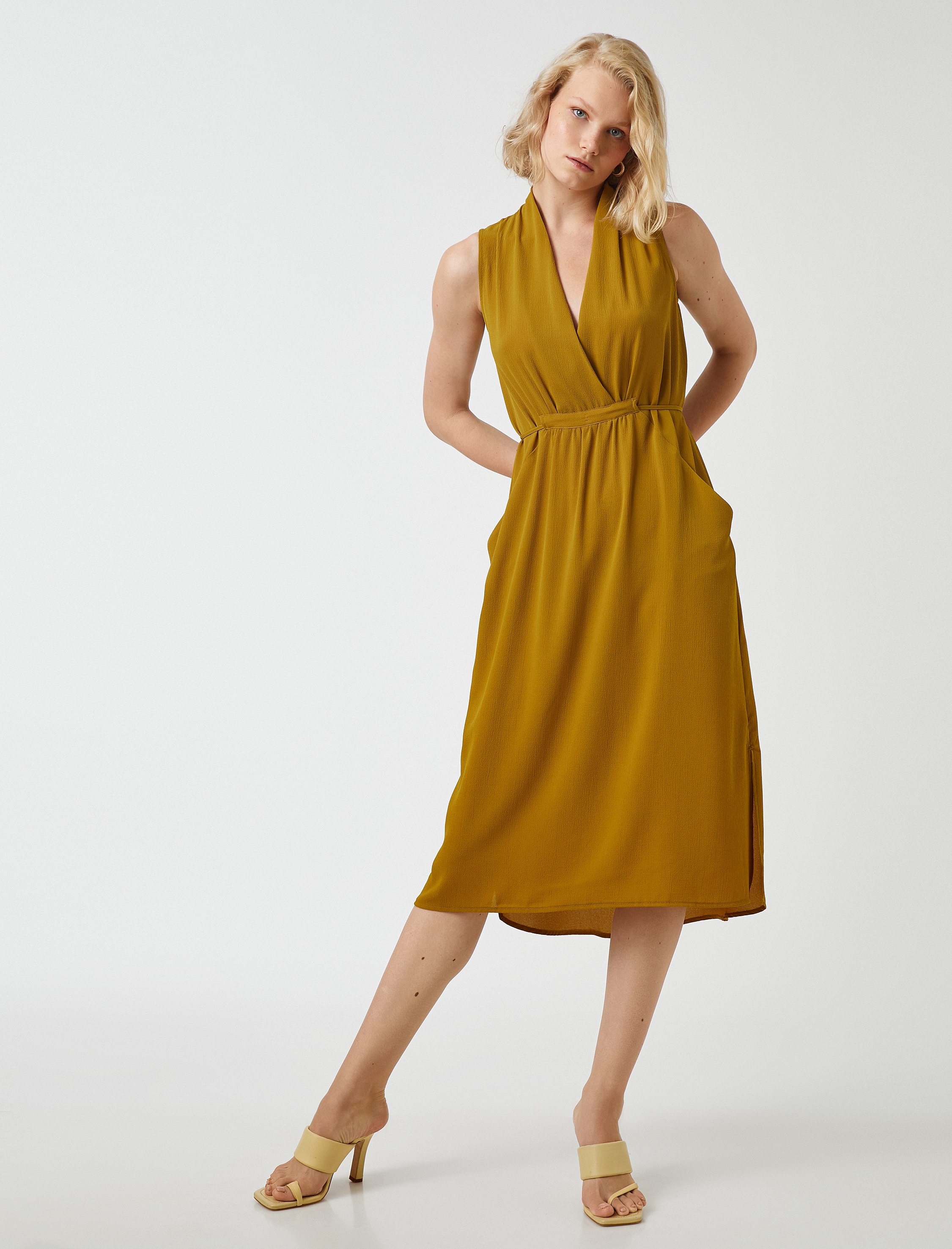   Midi Boy Elbise Kolsuz Anvelop