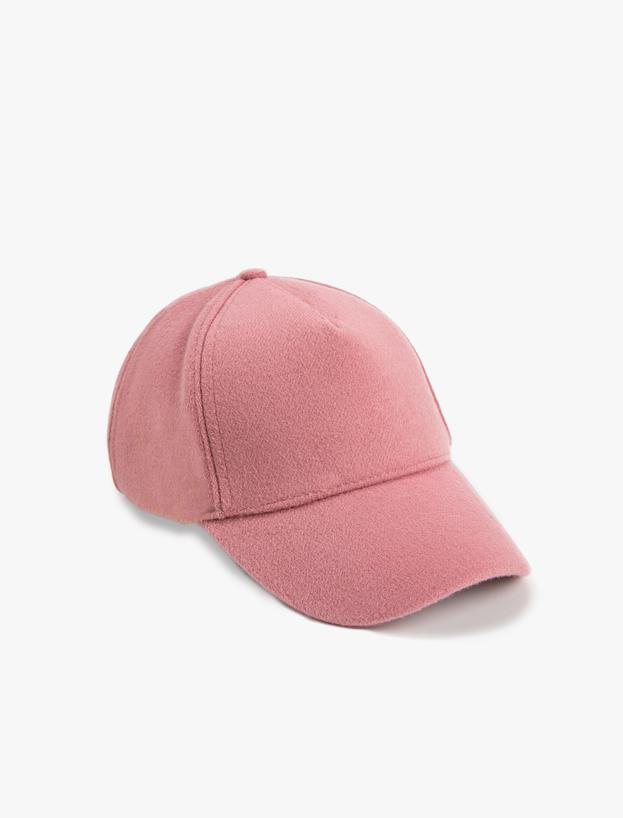  Kadın Süet Görünümlü Cap Şapka