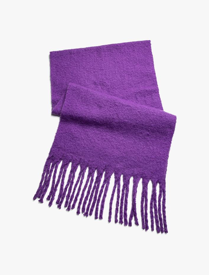 Kadın Şal Püskül Detaylı