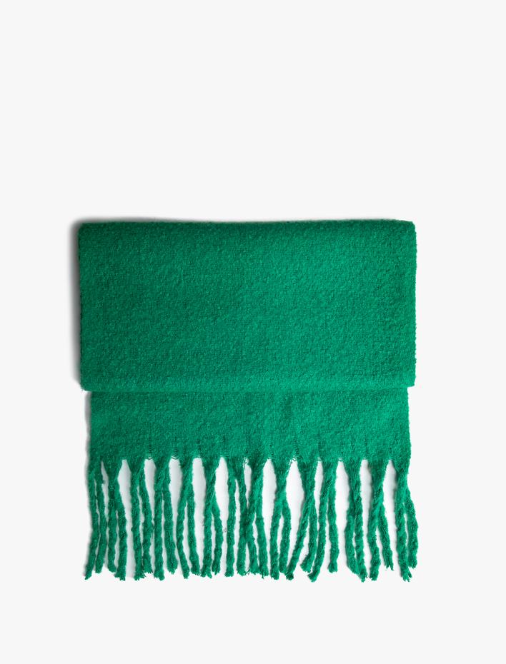 Kadın Şal Püskül Detaylı