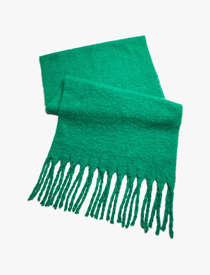 Kadın Şal Püskül Detaylı