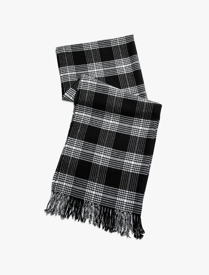 Kadın Ekose Desenli Şal