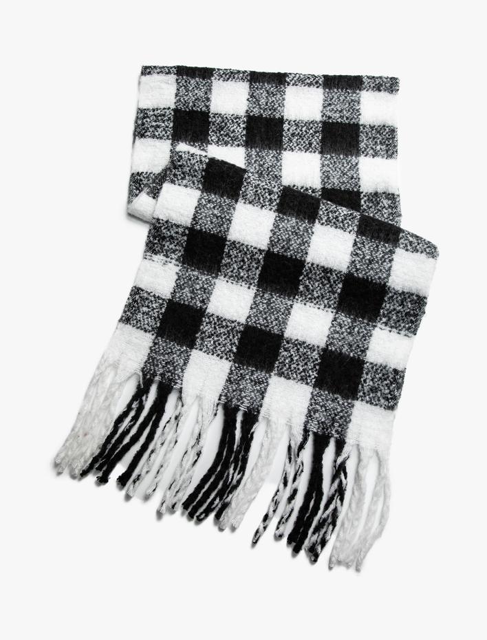 Kadın Ekose Desenli Şal