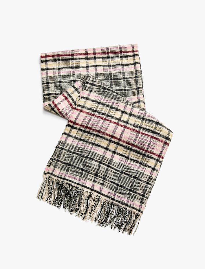 Kadın Ekose Desenli Şal