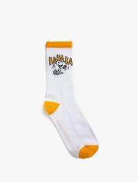 Snoopy Soket Çorap Lisanslı Baskılı