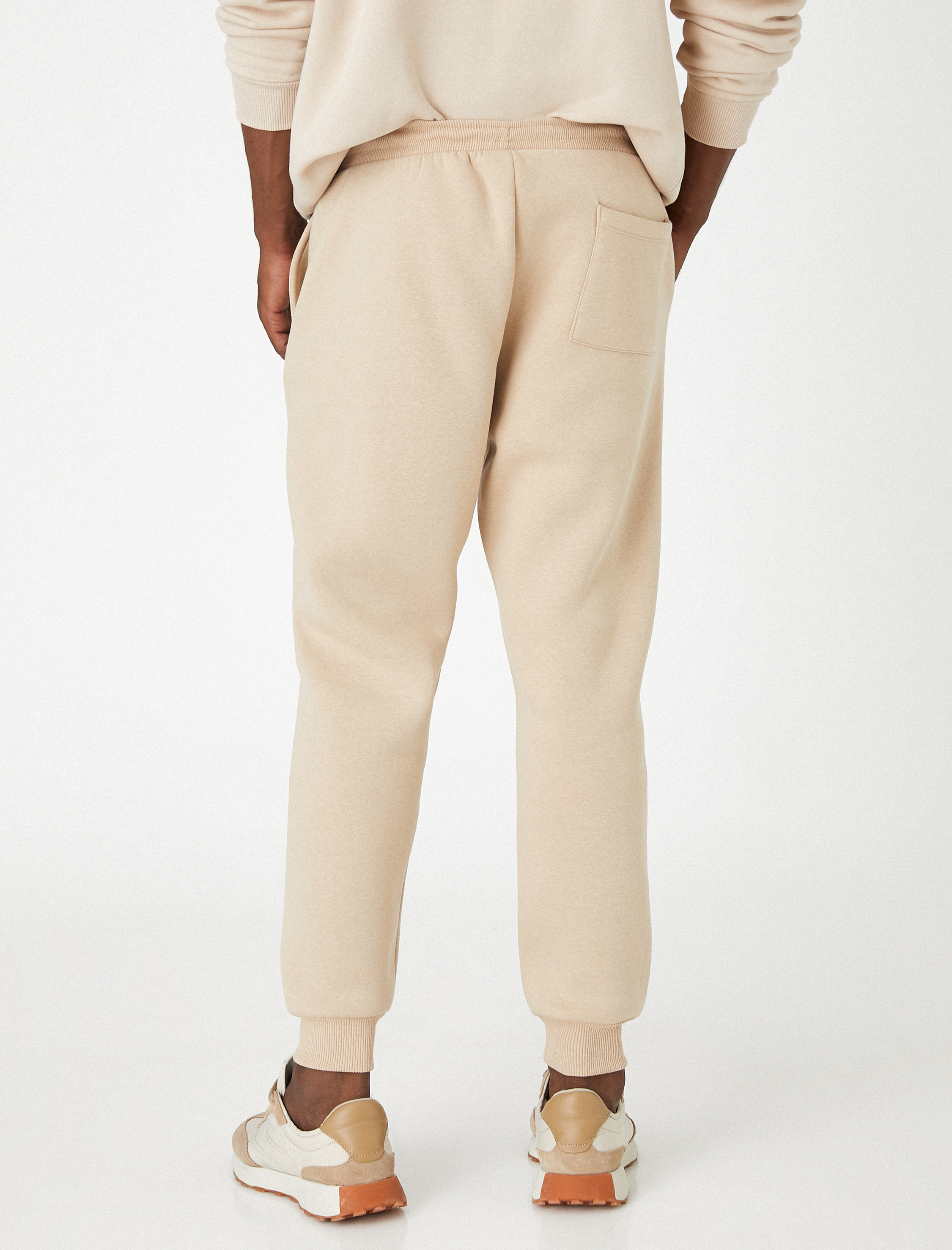   Basic Jogger Eşofman Altı Beli Bağcıklı Cepli