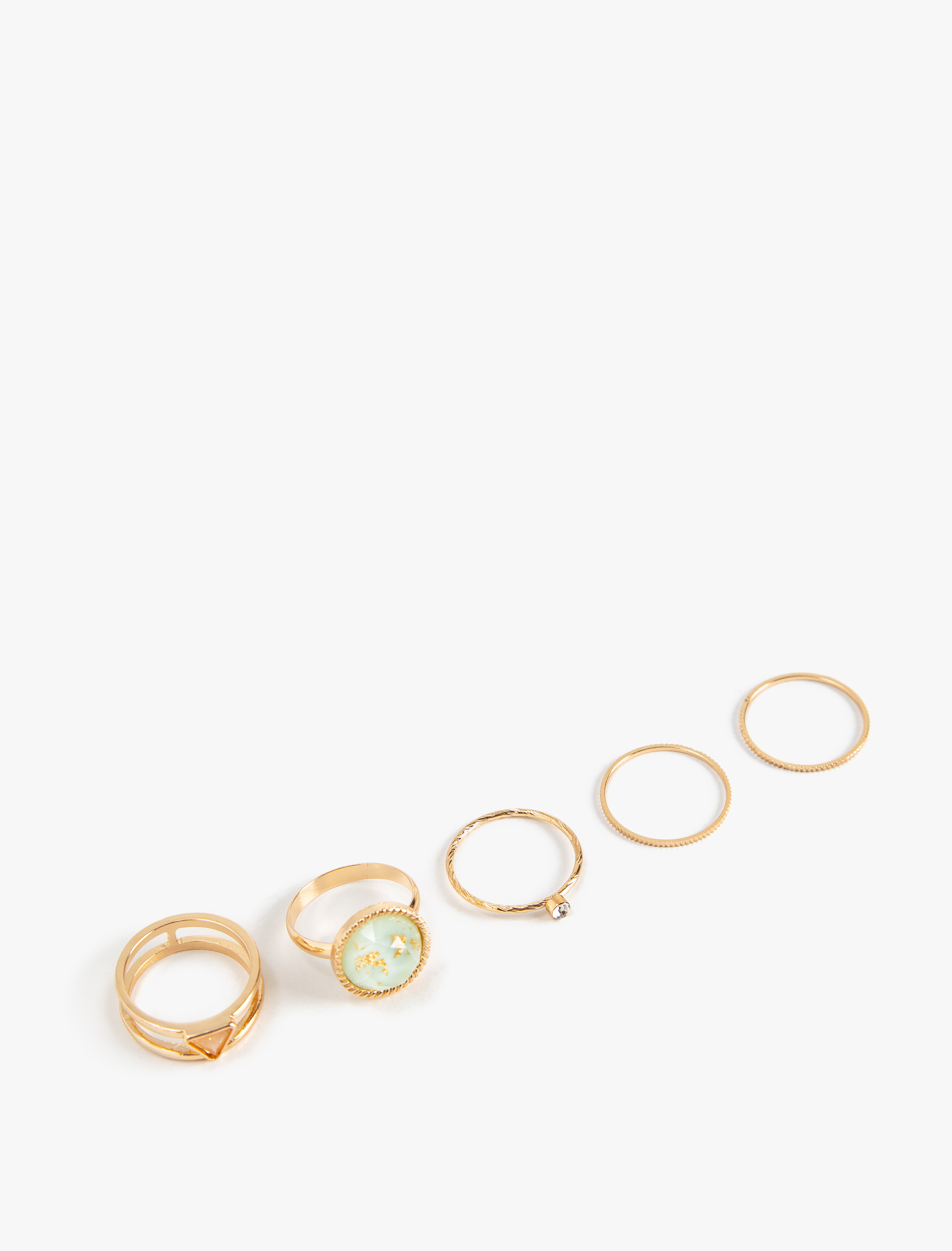  Kadın 5'li Yüzük Seti