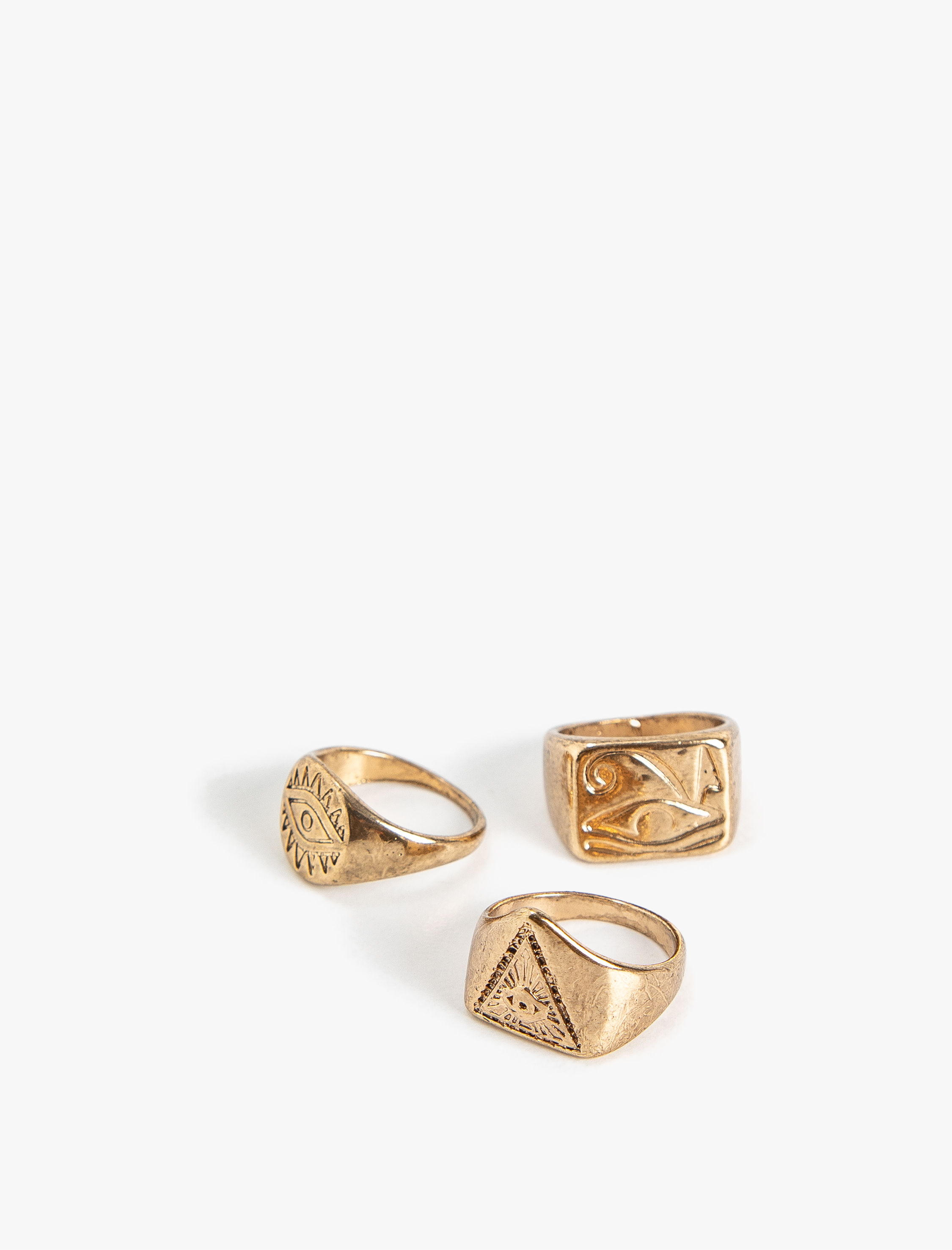  Kadın 3'lü Yüzük Seti