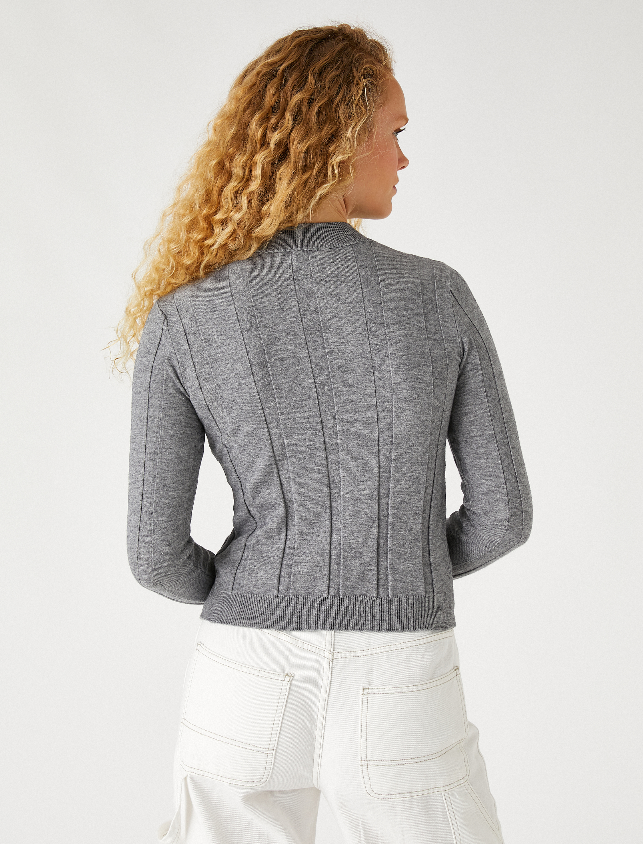   Balıkçı Yaka Kazak Ribanalı