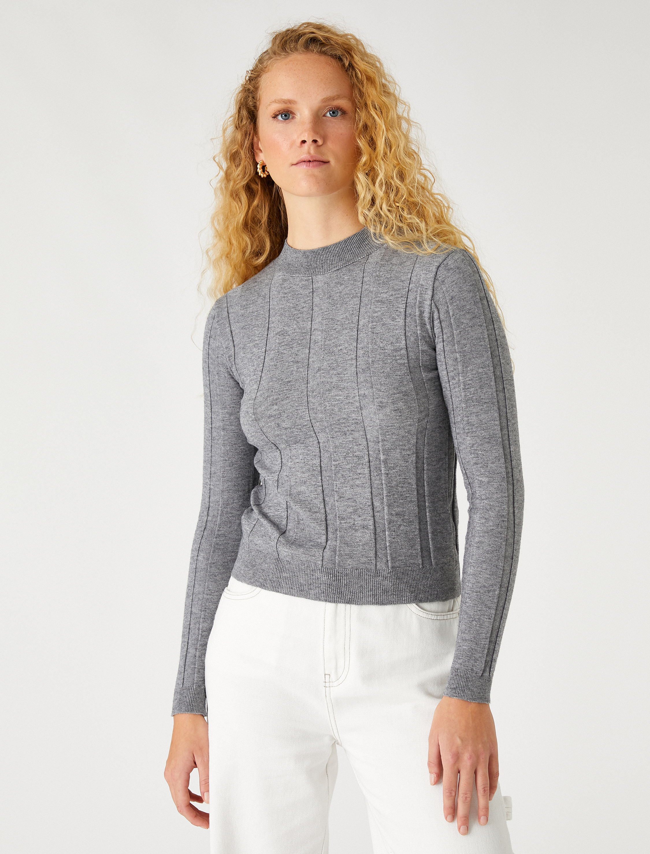   Balıkçı Yaka Kazak Ribanalı