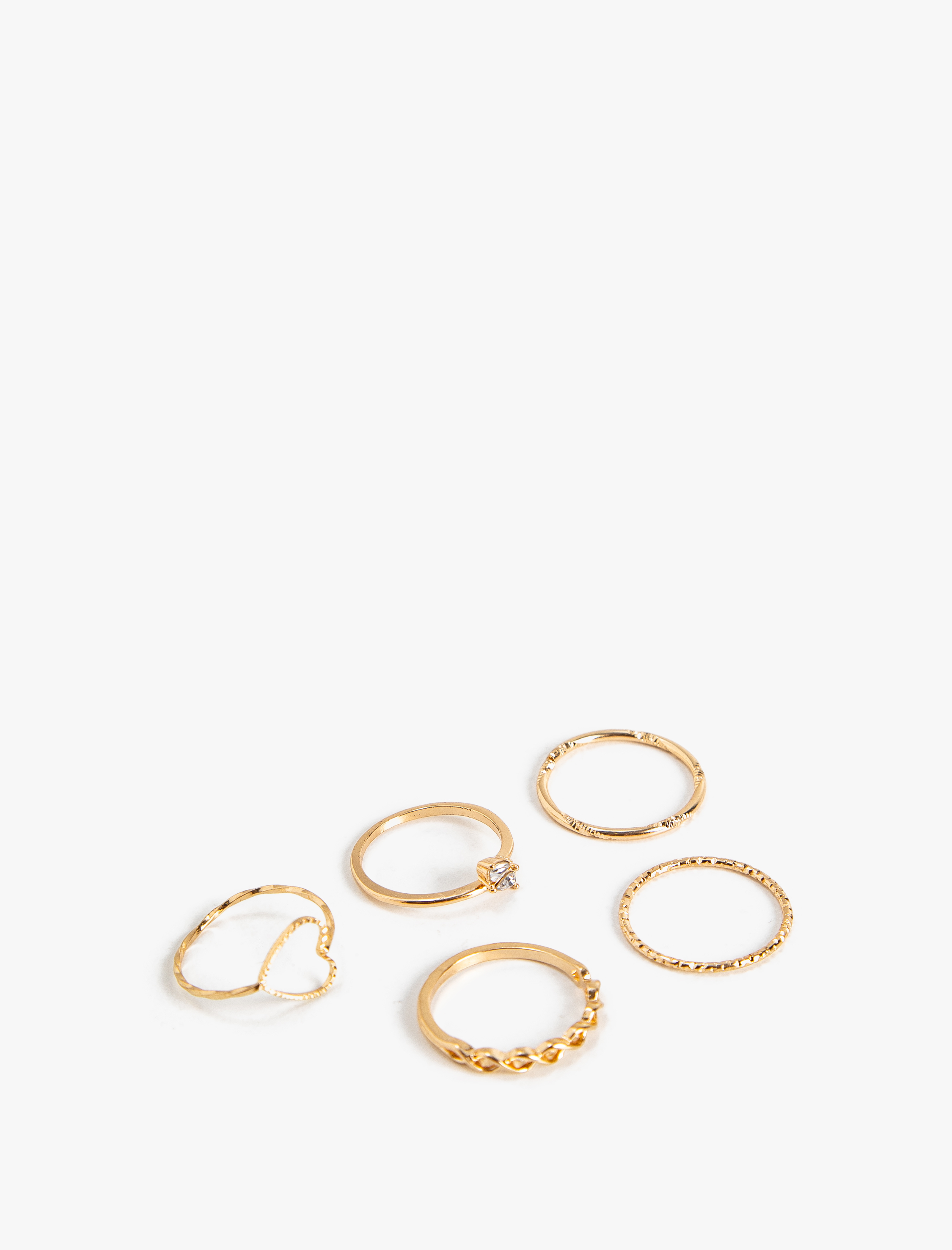  Kadın 5'li Yüzük Seti