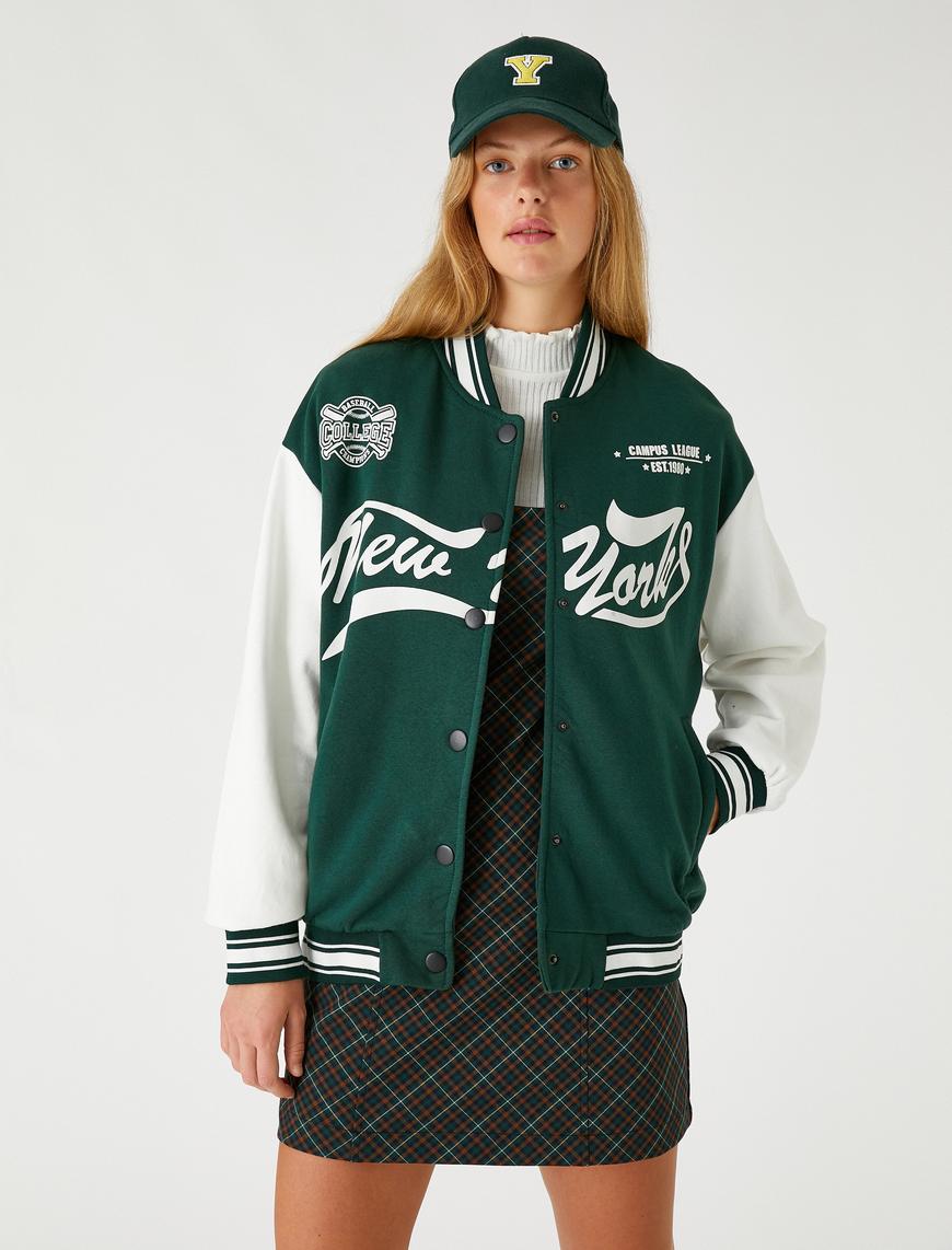   Bomber Ceket Sweatshirt
