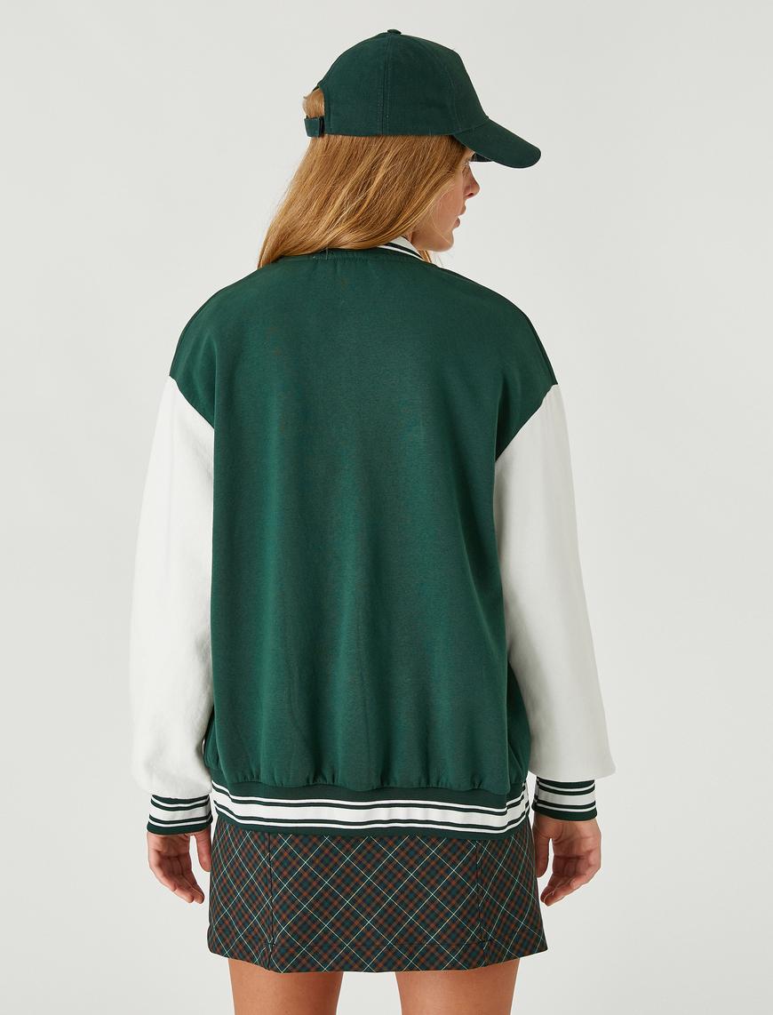   Bomber Ceket Sweatshirt