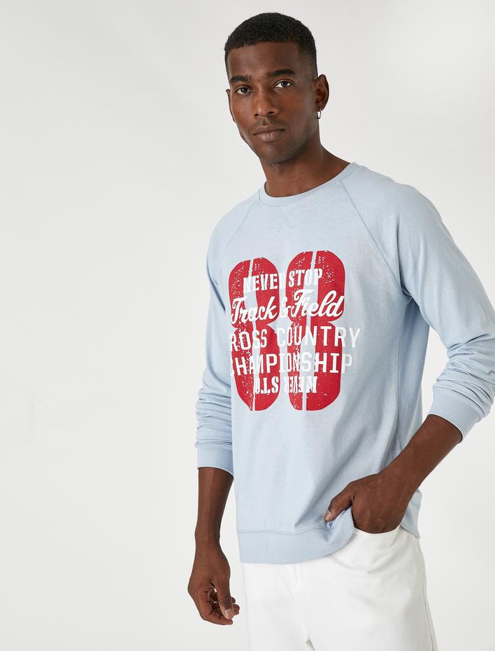  Kolej Tişört Uzun Kollu Baskılı