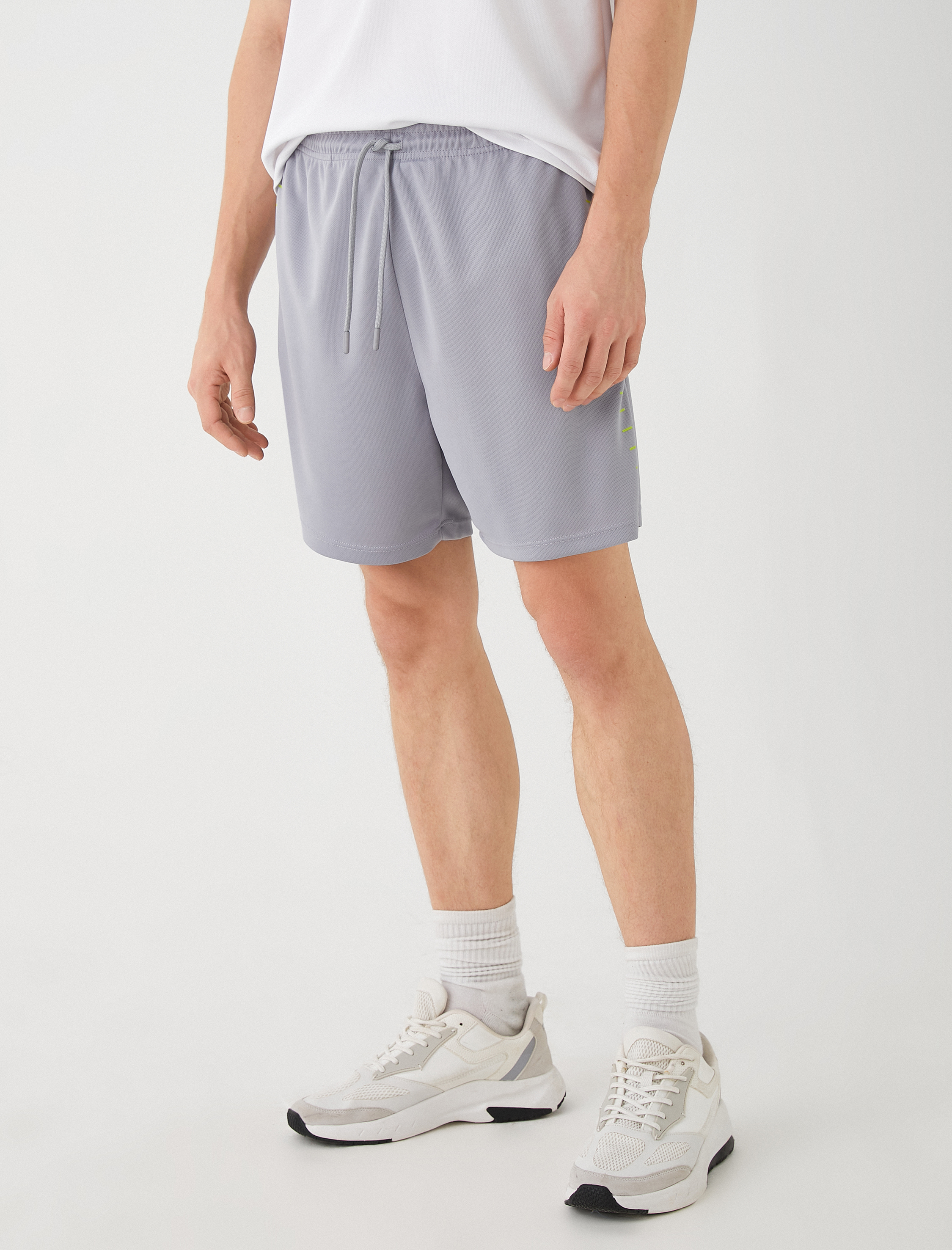   Baskılı Spor Şort