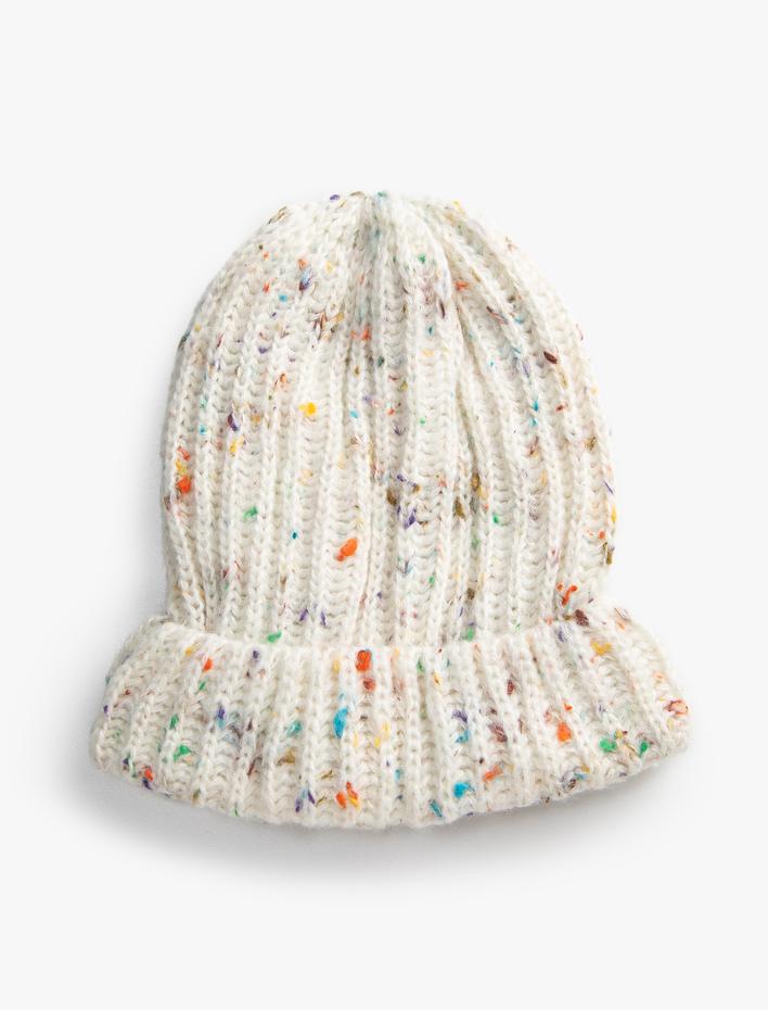 Kadın Lastikli Örgü Bere