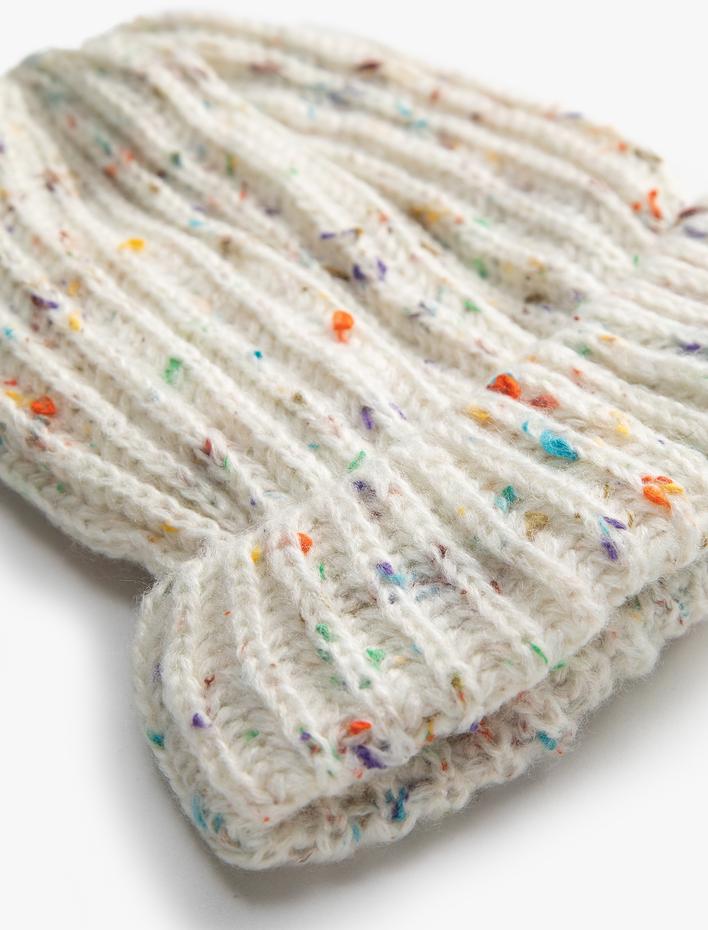 Kadın Lastikli Örgü Bere