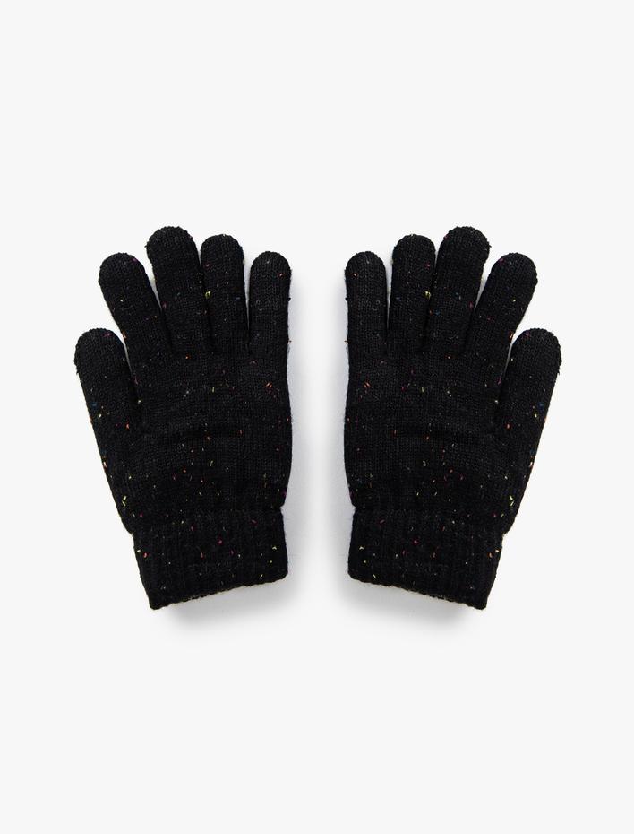 Kadın Triko Eldiven Astarlı