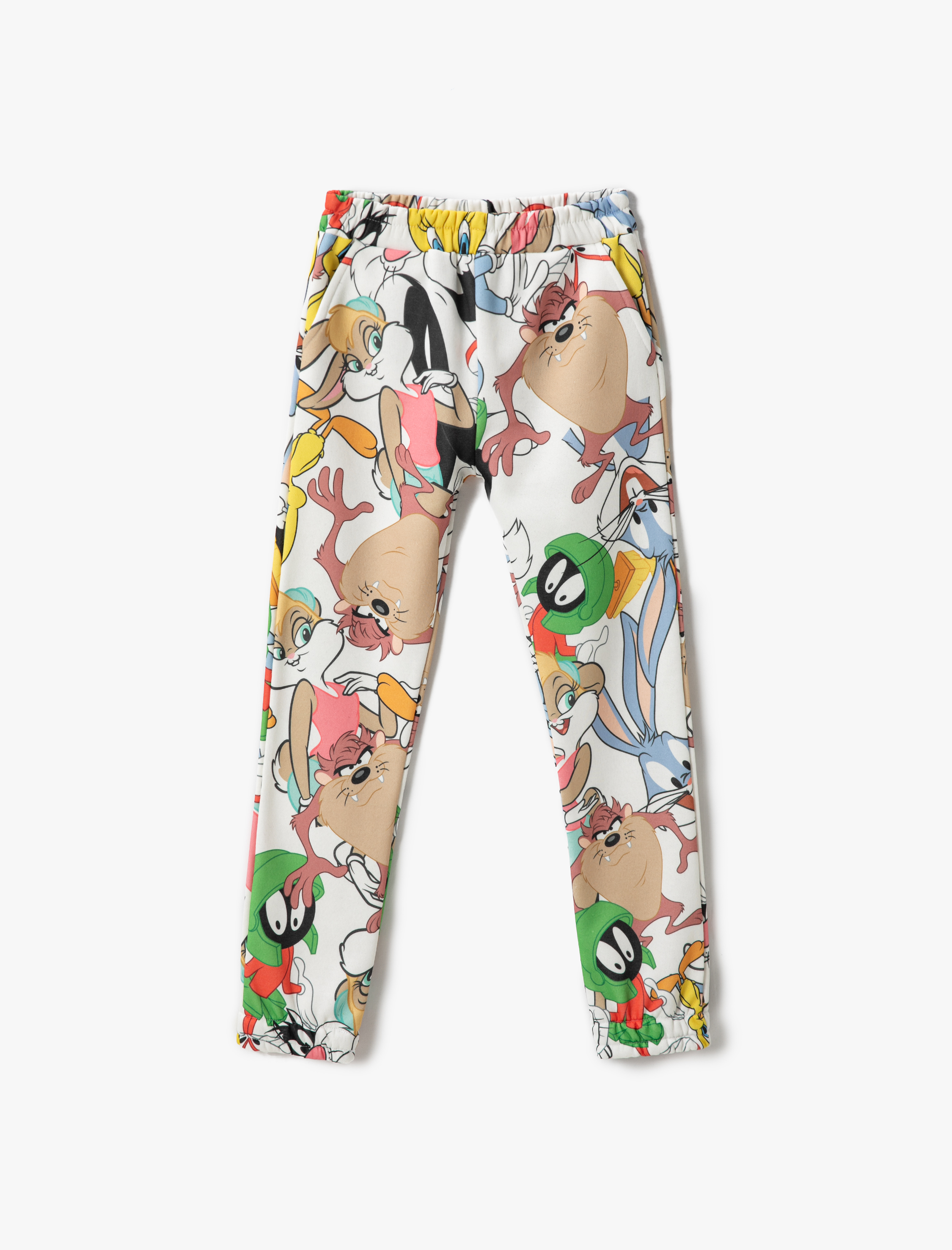  Kız Çocuk Looney Tunes Baskılı Lisanslı Eşofman Altı