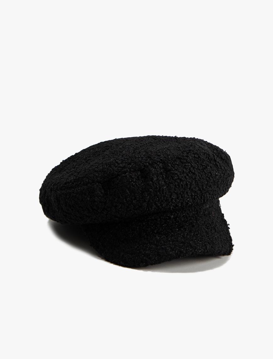  Kadın Kışlık Kasket Şapka Peluş Dokulu