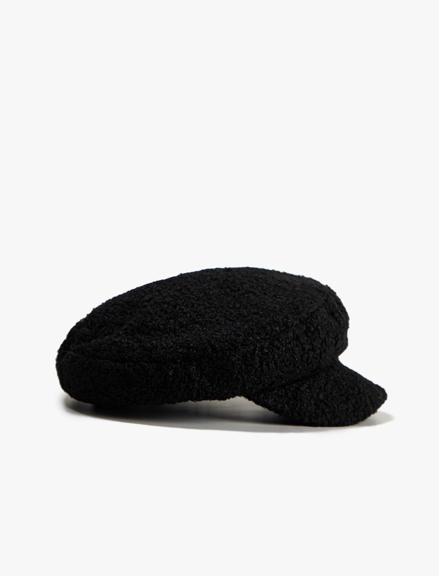  Kadın Kışlık Kasket Şapka Peluş Dokulu