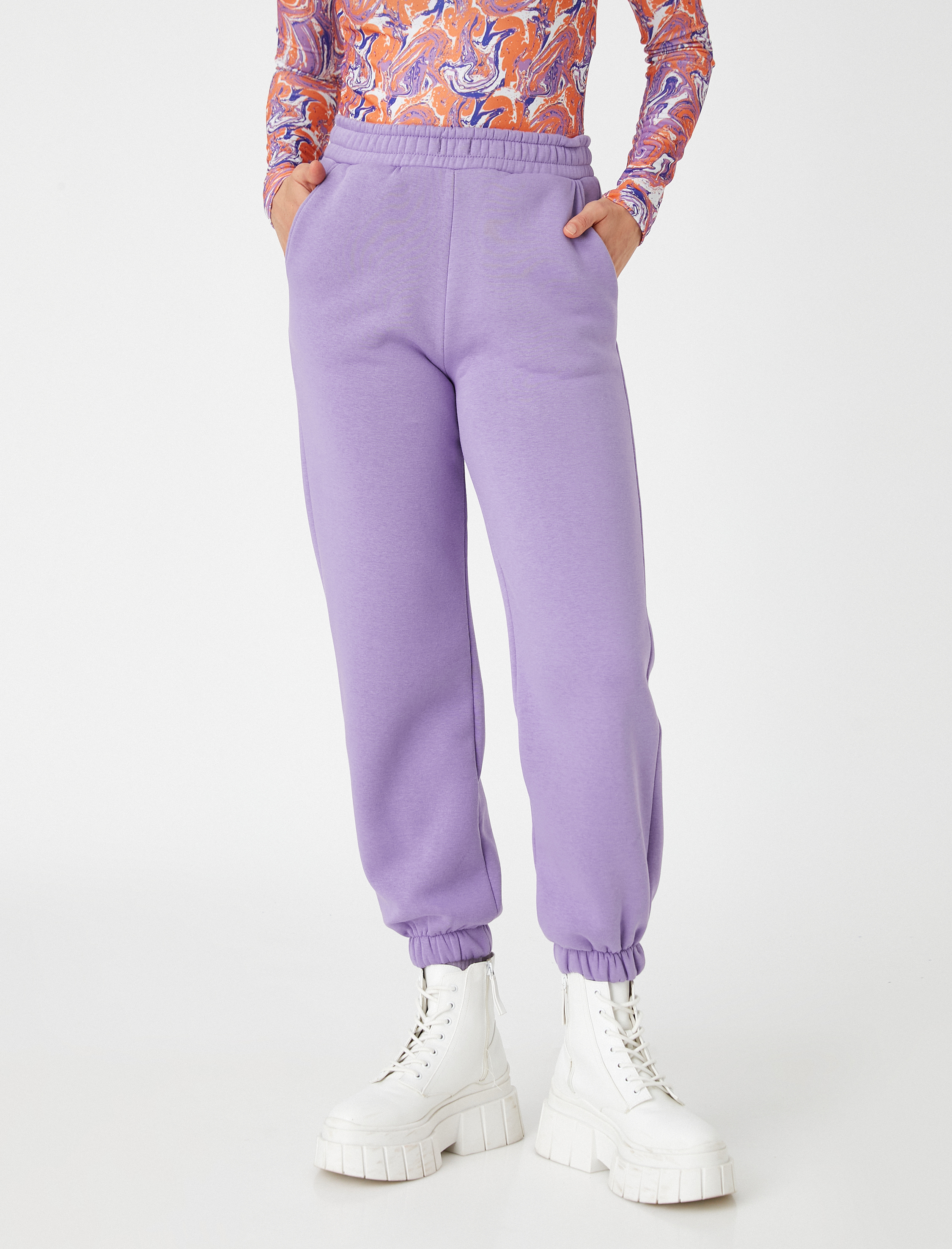   Jogger Eşofman Altı İçi Polarlı