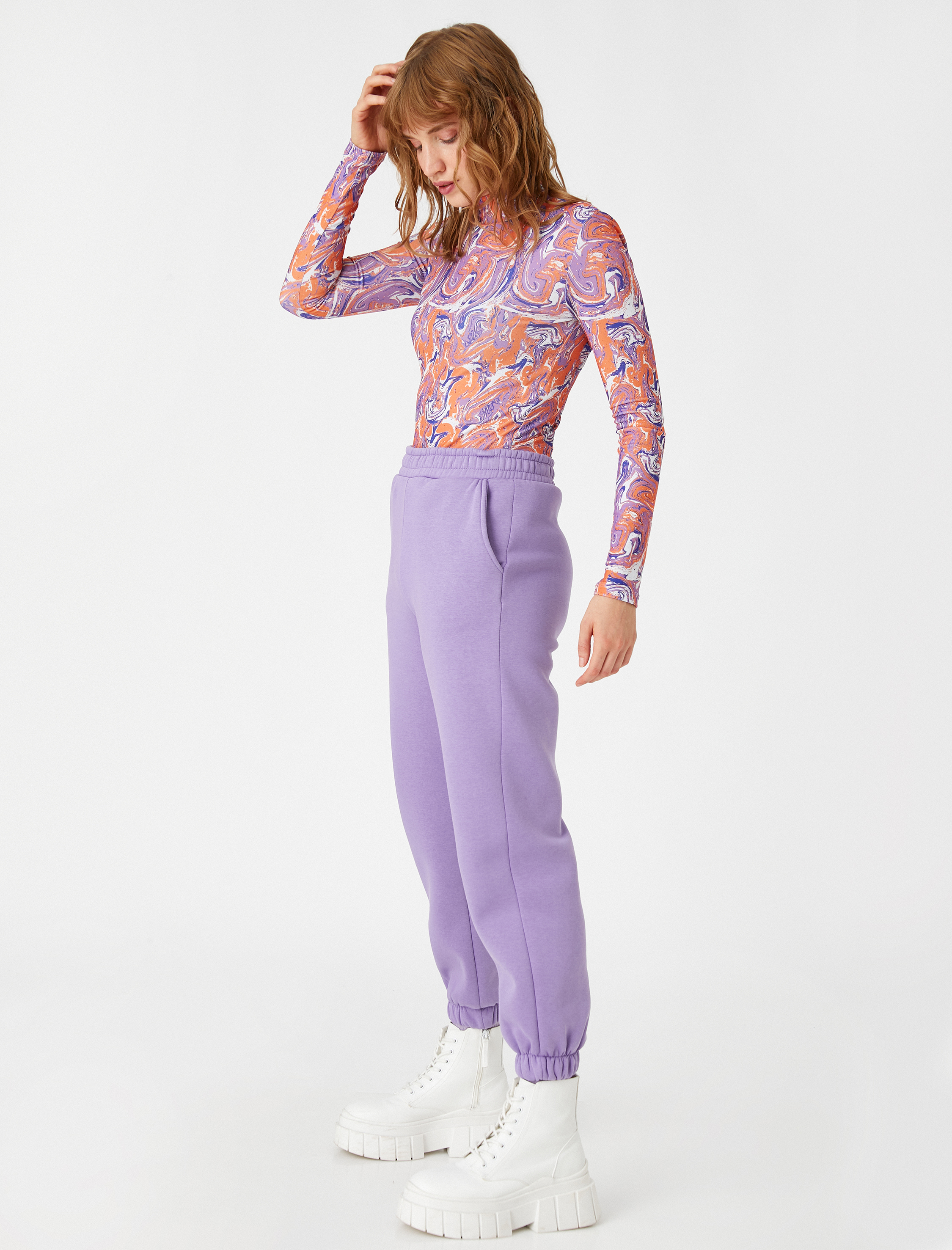   Jogger Eşofman Altı İçi Polarlı