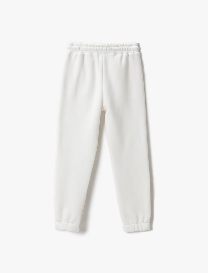 Erkek Çocuk Baskılı Jogger Eşofman Altı Beli Bağlamalı