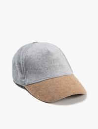Slogan İşlemeli Cap Şapka