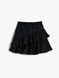 Fırfırlı Mini Etek