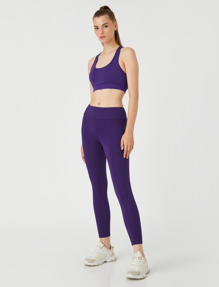  Basic Sporcu Sütyeni Halter Yaka