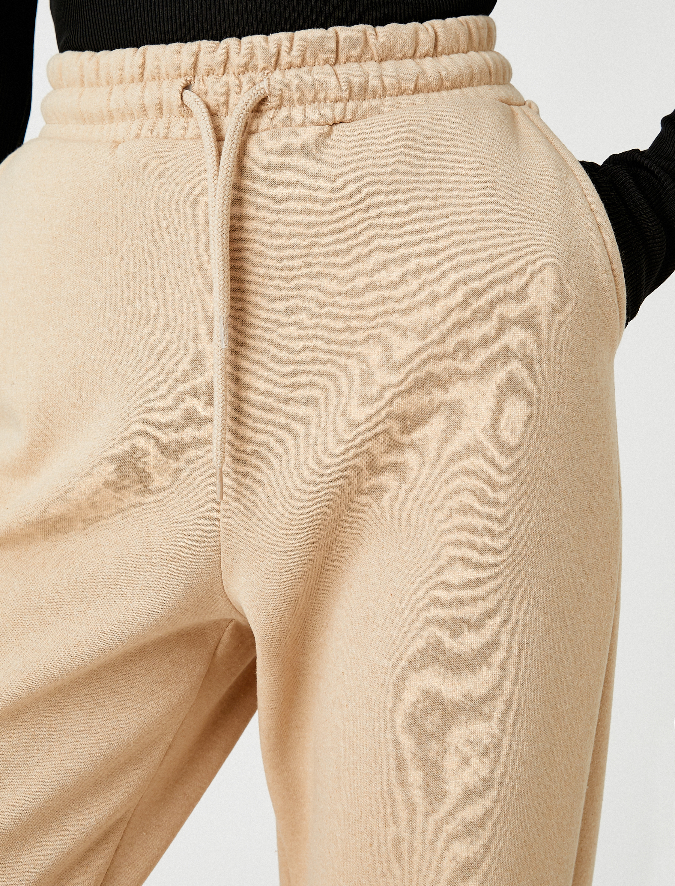   Jogger Eşofman Altı Baskılı İçi Polarlı