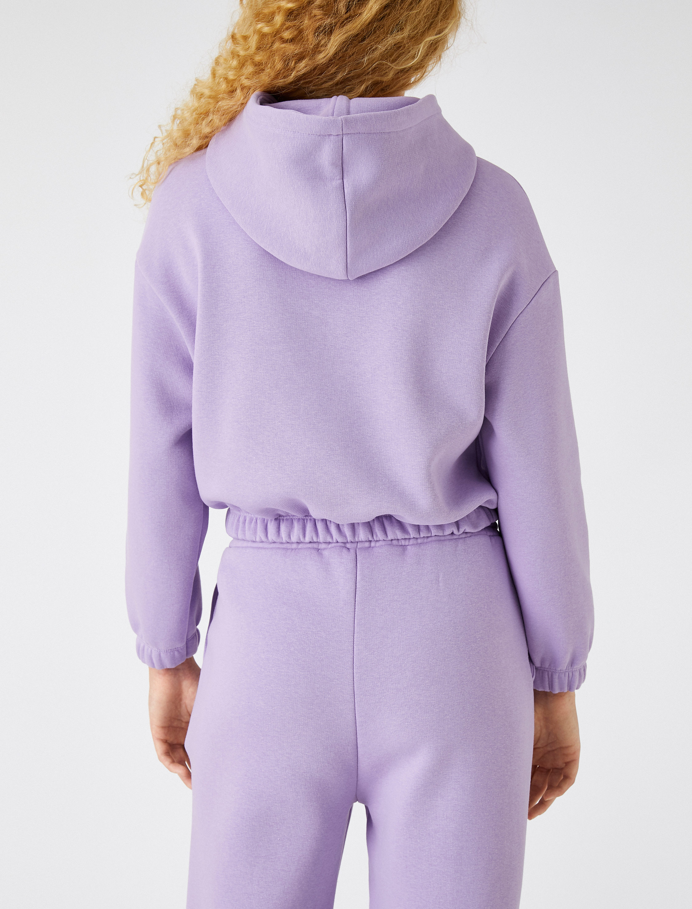   Crop Kapüşonlu Sweatshirt